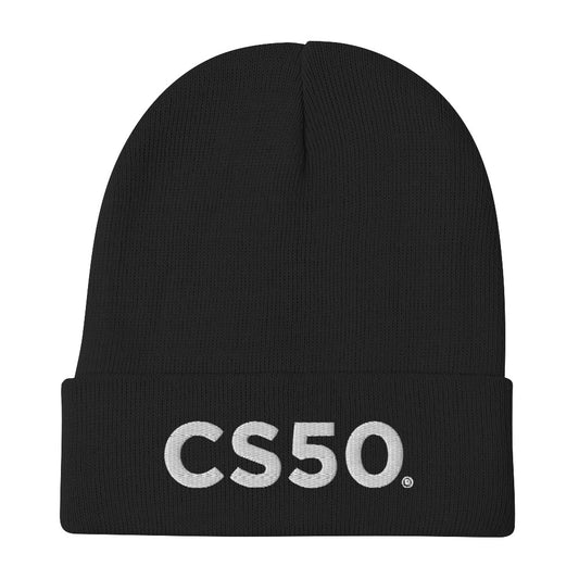 CS50 Embroidered Beanie