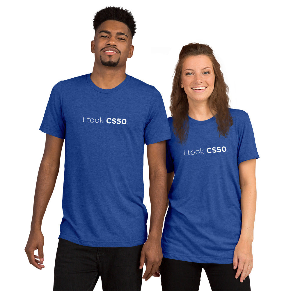 I took CS50 Unisex T-Shirt