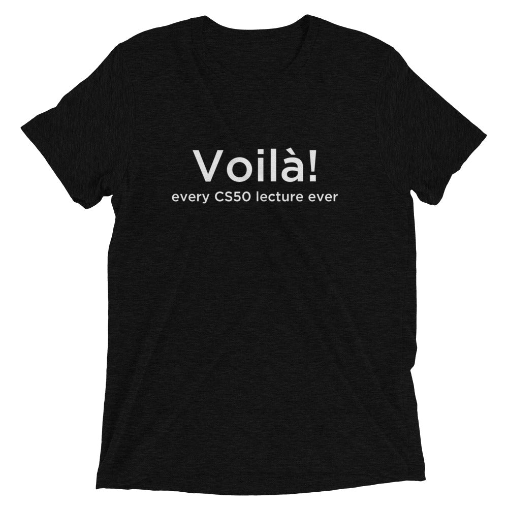 CS50 Voila Unisex t-shirt