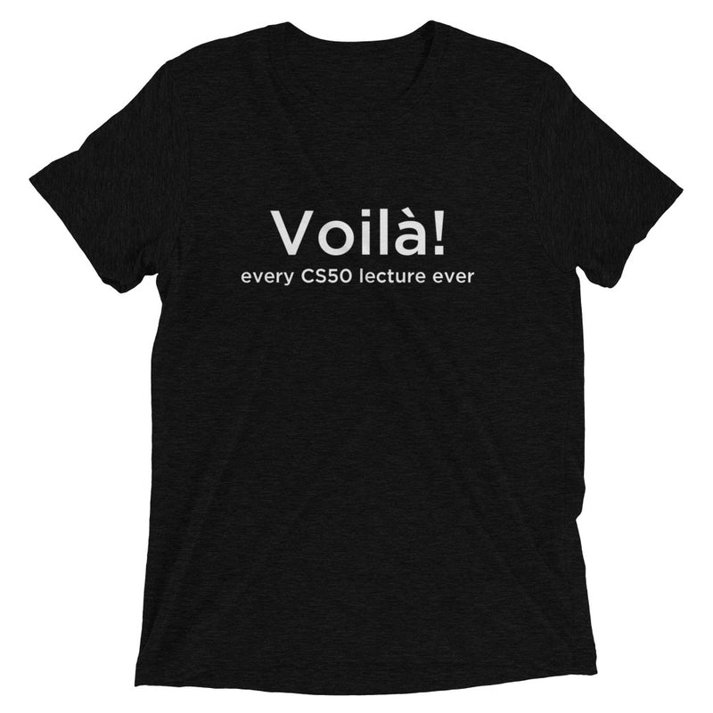 CS50 Voila Unisex t-shirt